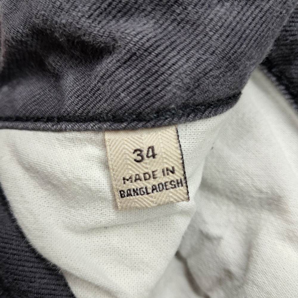 Jachs NY Mens Cargo Shorts Charcoal Grey Size 34 Cotton Utility Workwear‎ Shorts - Picture 4 of 12